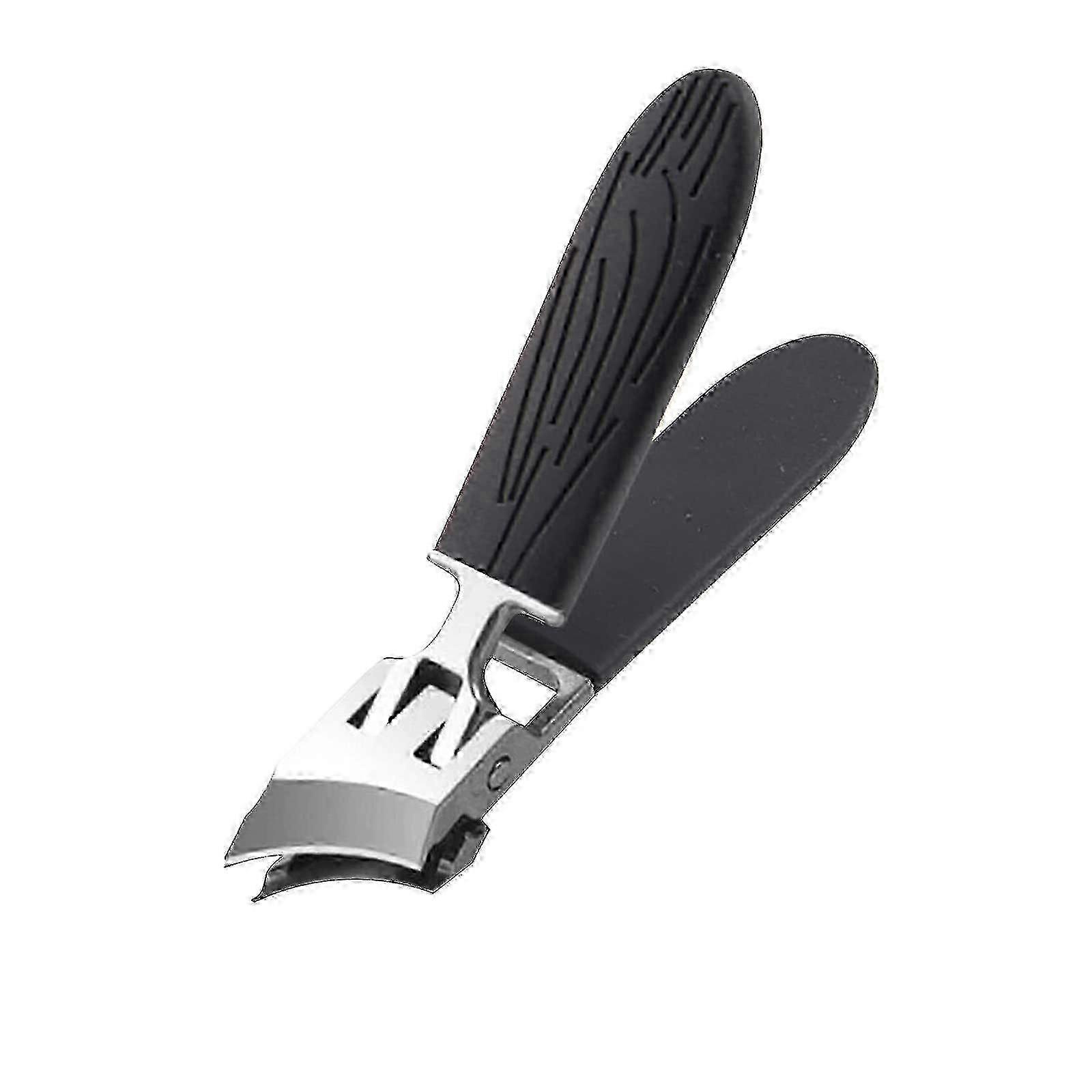 Coupe-ongles incliné à mâchoire large avec conception anti-éclaboussures pour une coupe facile et propre