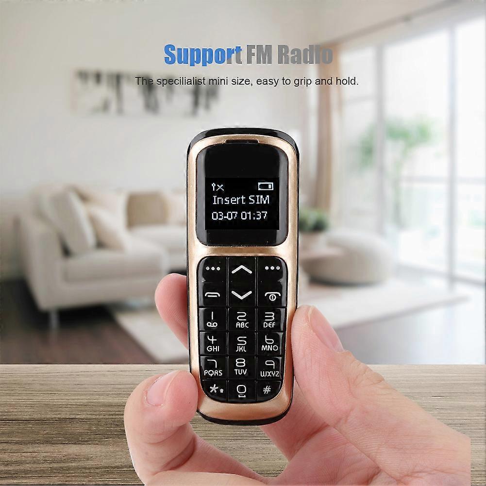 V2 Mini 0.66in OLED Bluetooth Wireless Phone 260mAh Battery