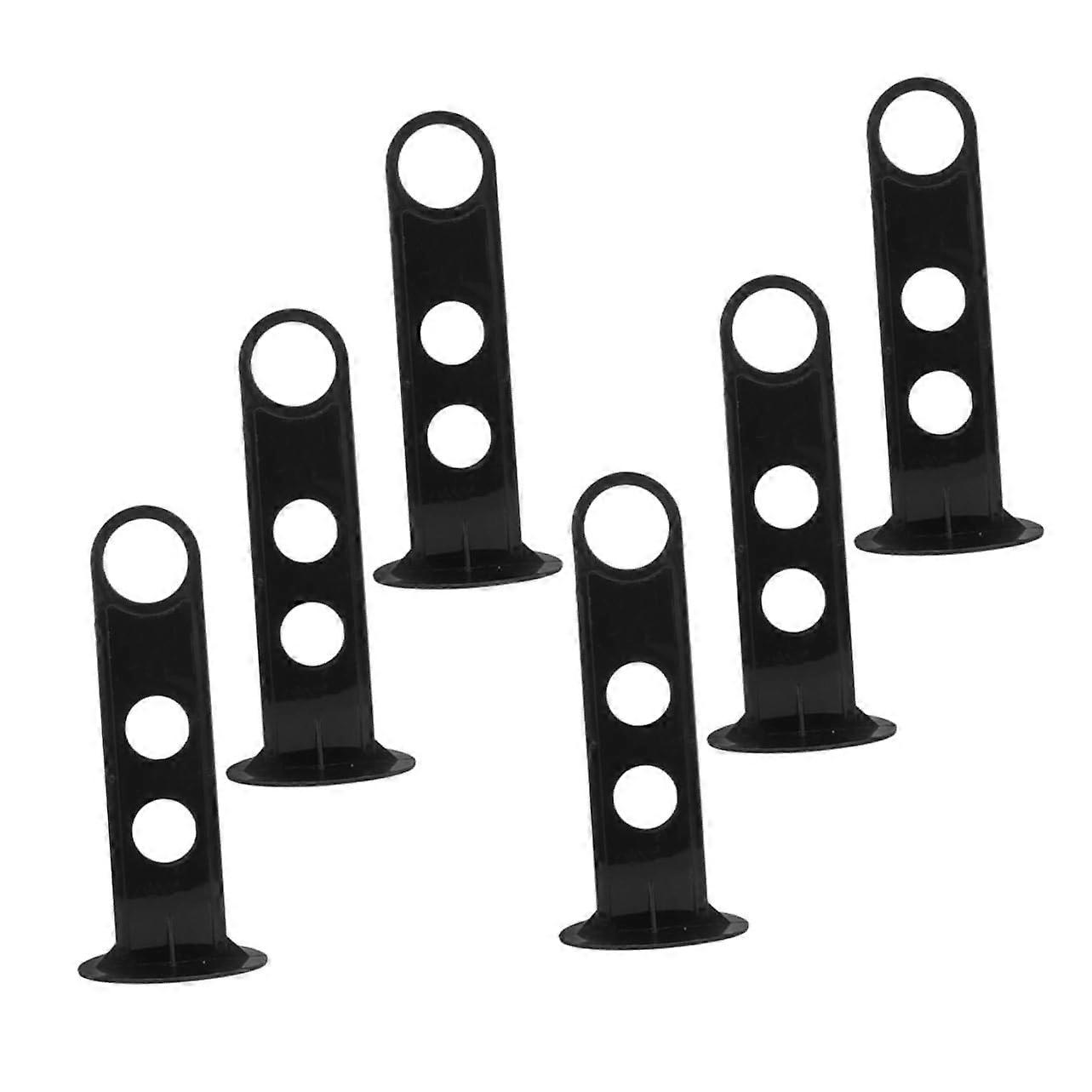 Soccer Training Disc Holder Stand 6Piece, Portable Marker Rack, Easy Assembly, Home Field Use, Compatible With Discs