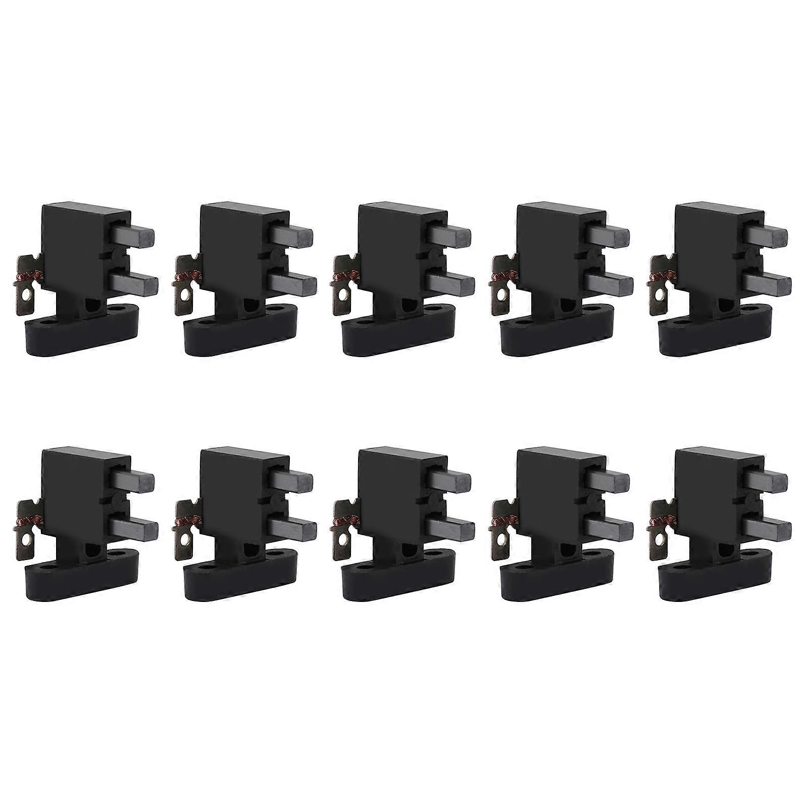 Carbon Brush Holder Generator Replacement Part Weather Resistant Plastic Stable Power Transmission Multicolor