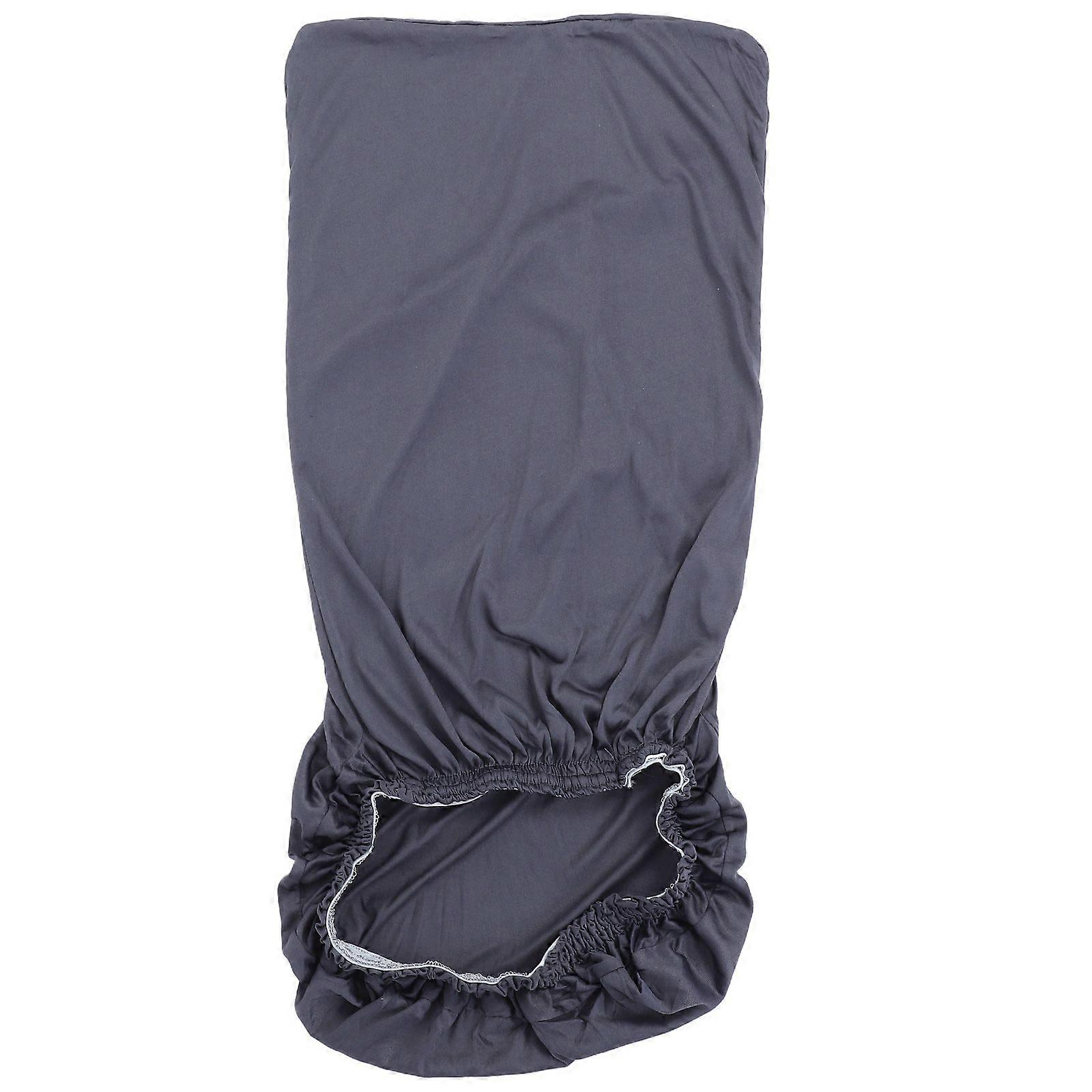 Rotating Armchair Slipcover Removable Stretch Computer Office Chair Cover Protector in Small Size (Purple Grey)