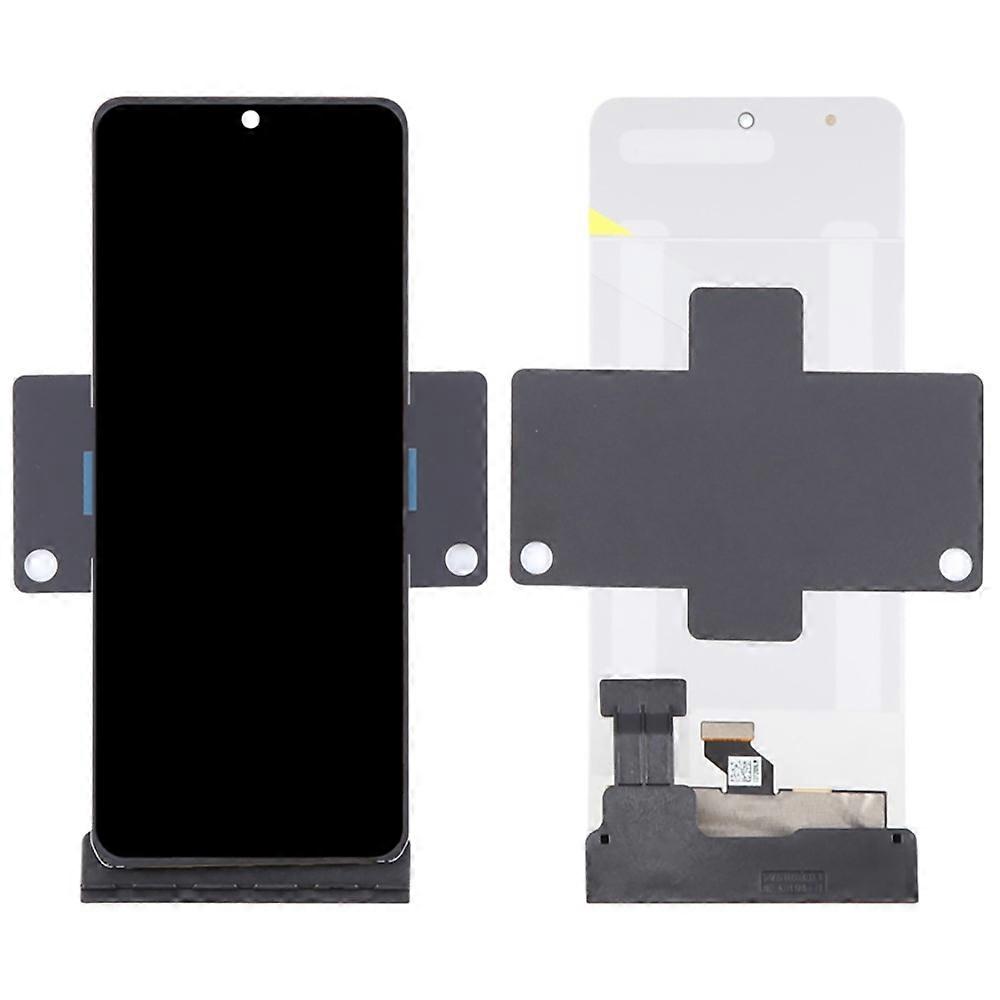 Motorola Razr 40 5G XT2323-2 (大画面) OEM グレード S OLED スクリーンおよびデジタイザー アセンブリ交換部品 (なし) と互換性があります。