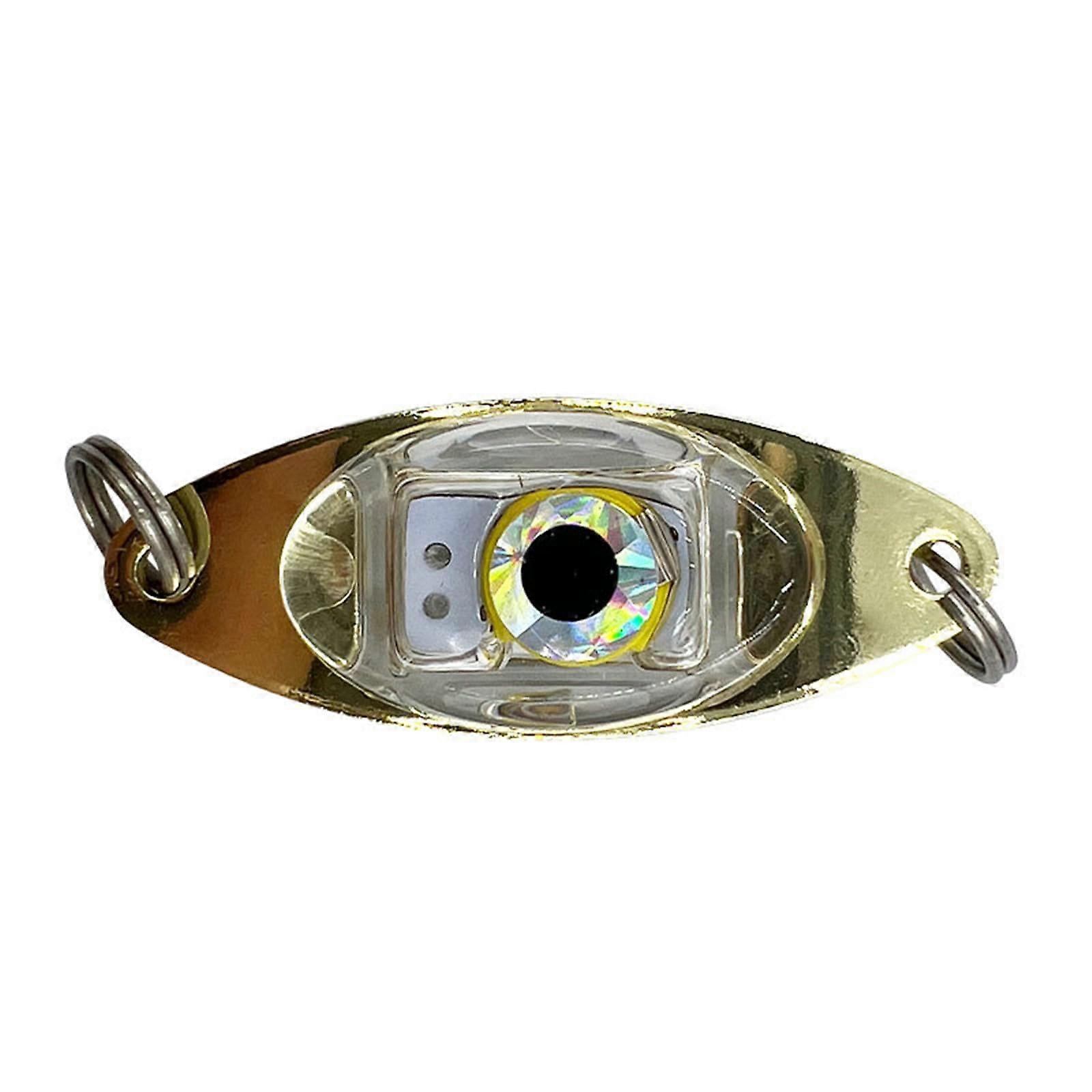 Fishing Lures LED Light Up Spoons For Trolling And Underwater Bass Flashers Attracts More Bites Green