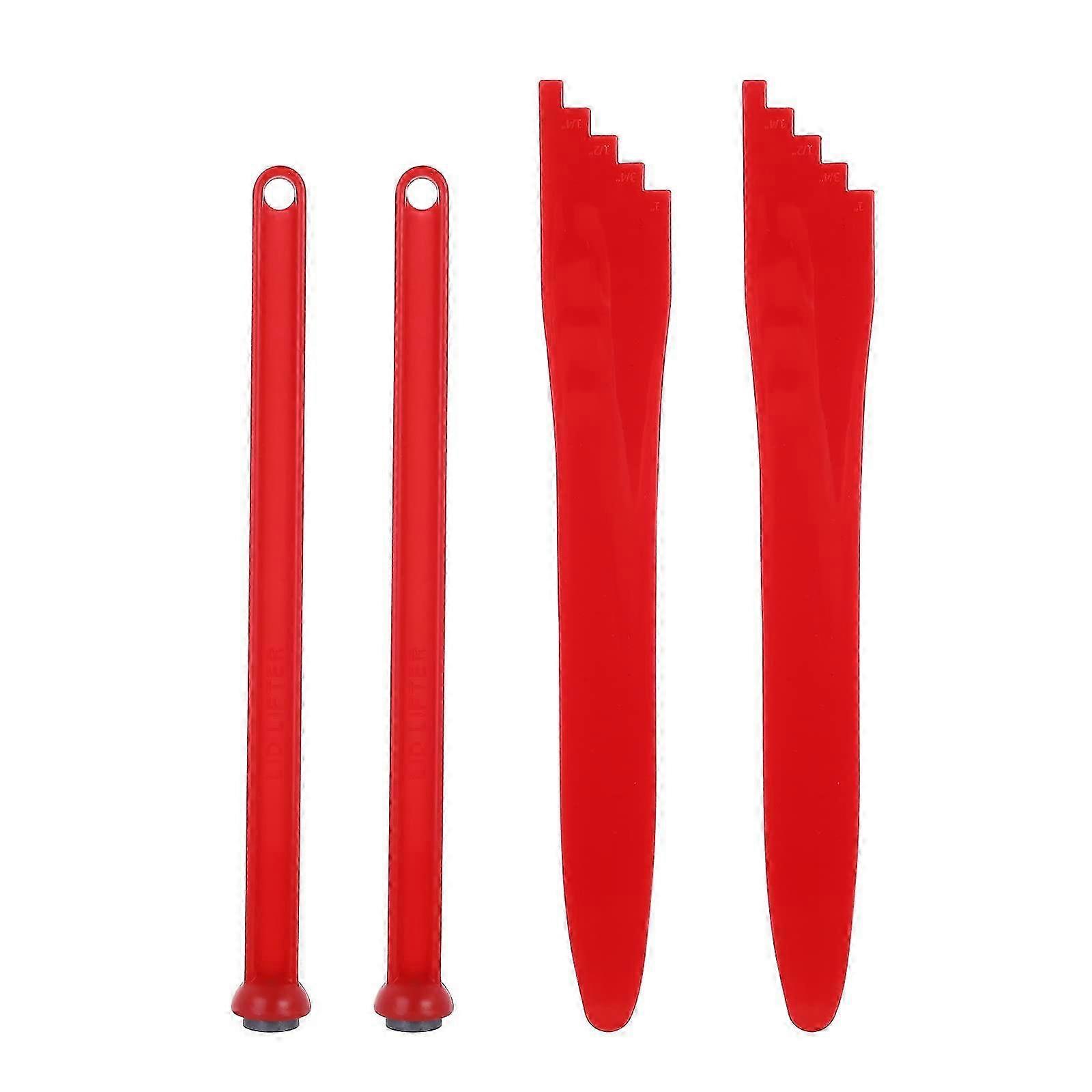 4 Pieces Canning Kit-2 Pieces Magnetic Lid Lifter Canning Lid Lifte...