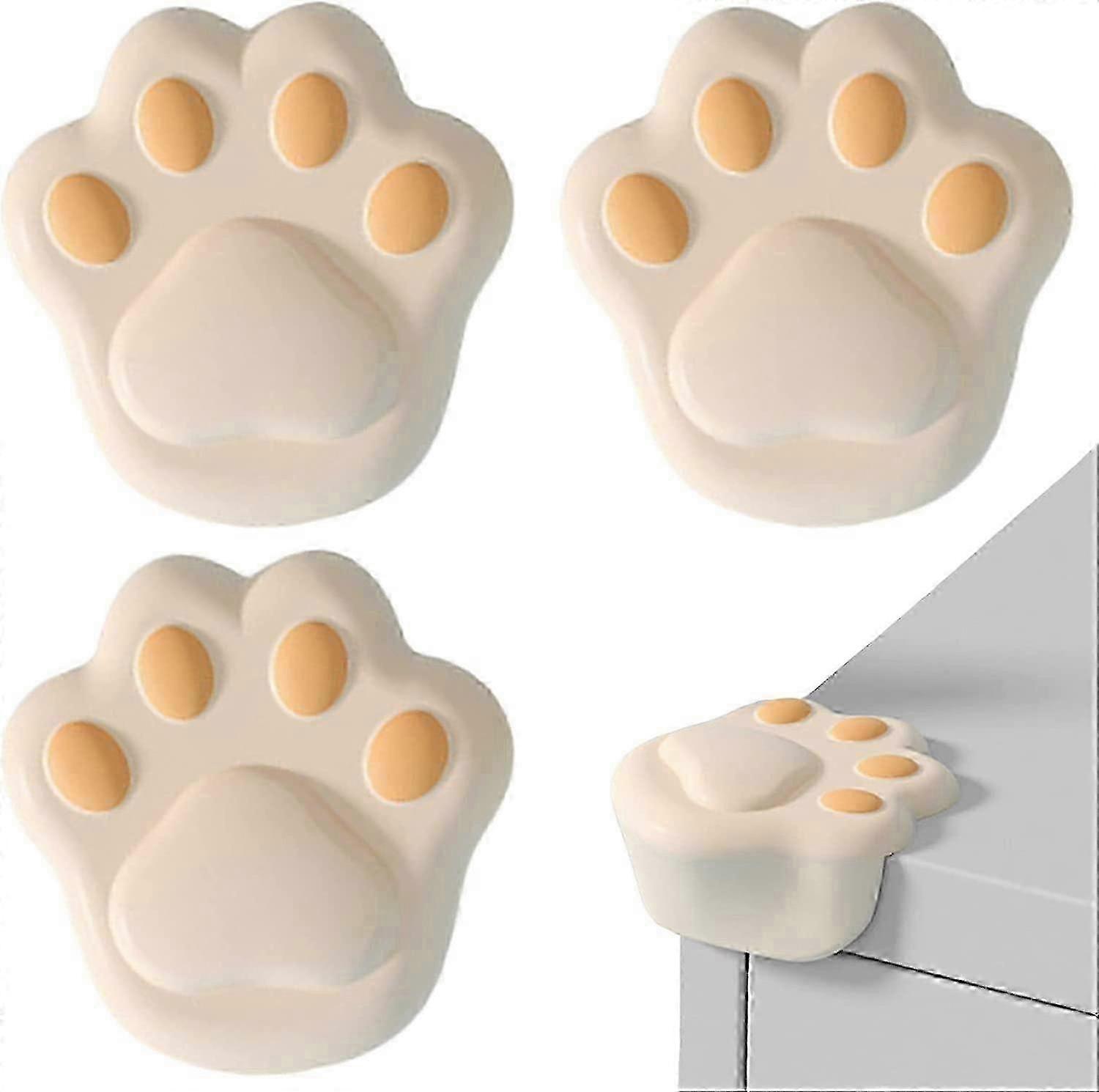 Cartoon Table Corner Protector Cat Paw Shape Corner Protector Furni...