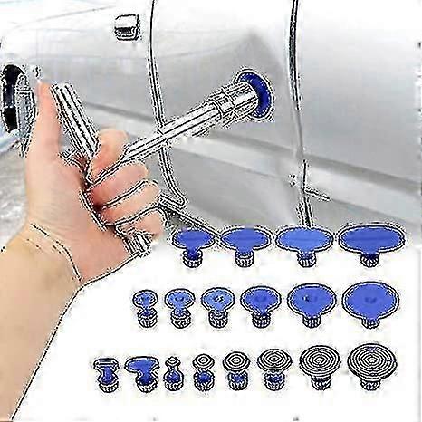 19pcs/set Professional Car Dent Puller,car Dent Remover Tools, Suction Cup Dent Puller Kit