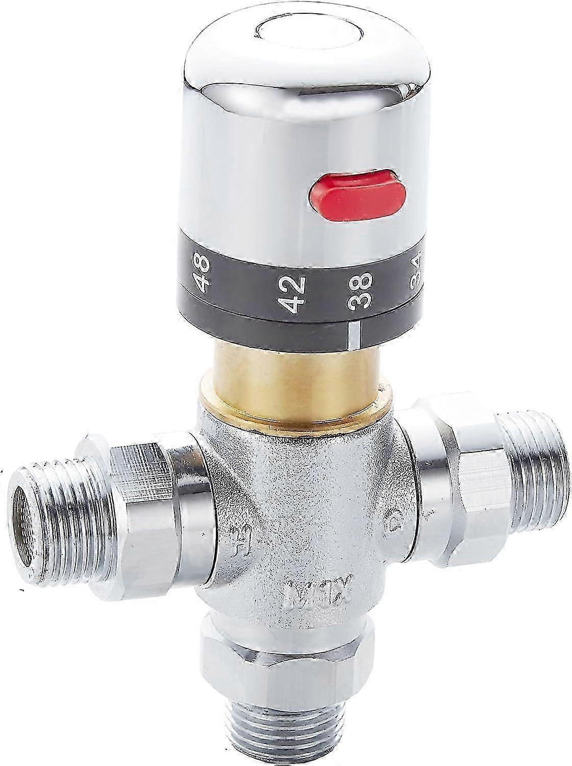 Dn15 3-Way Thermostatic Mixing Valve Bathroom Faucet