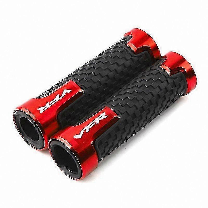 Anti-Slip Handlebar Grips with Bar End Caps for VFR Series Motorcycles