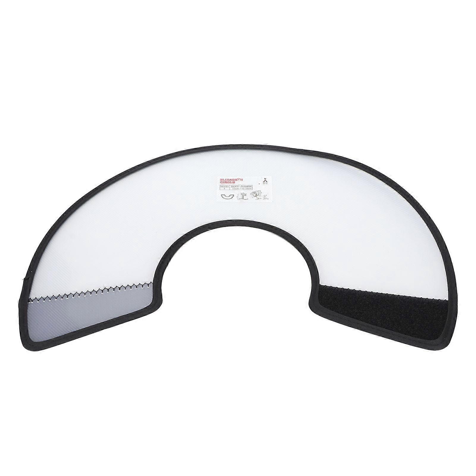 Adjustable Pet Cone Collar Type 3 Translucent Recovery Collar