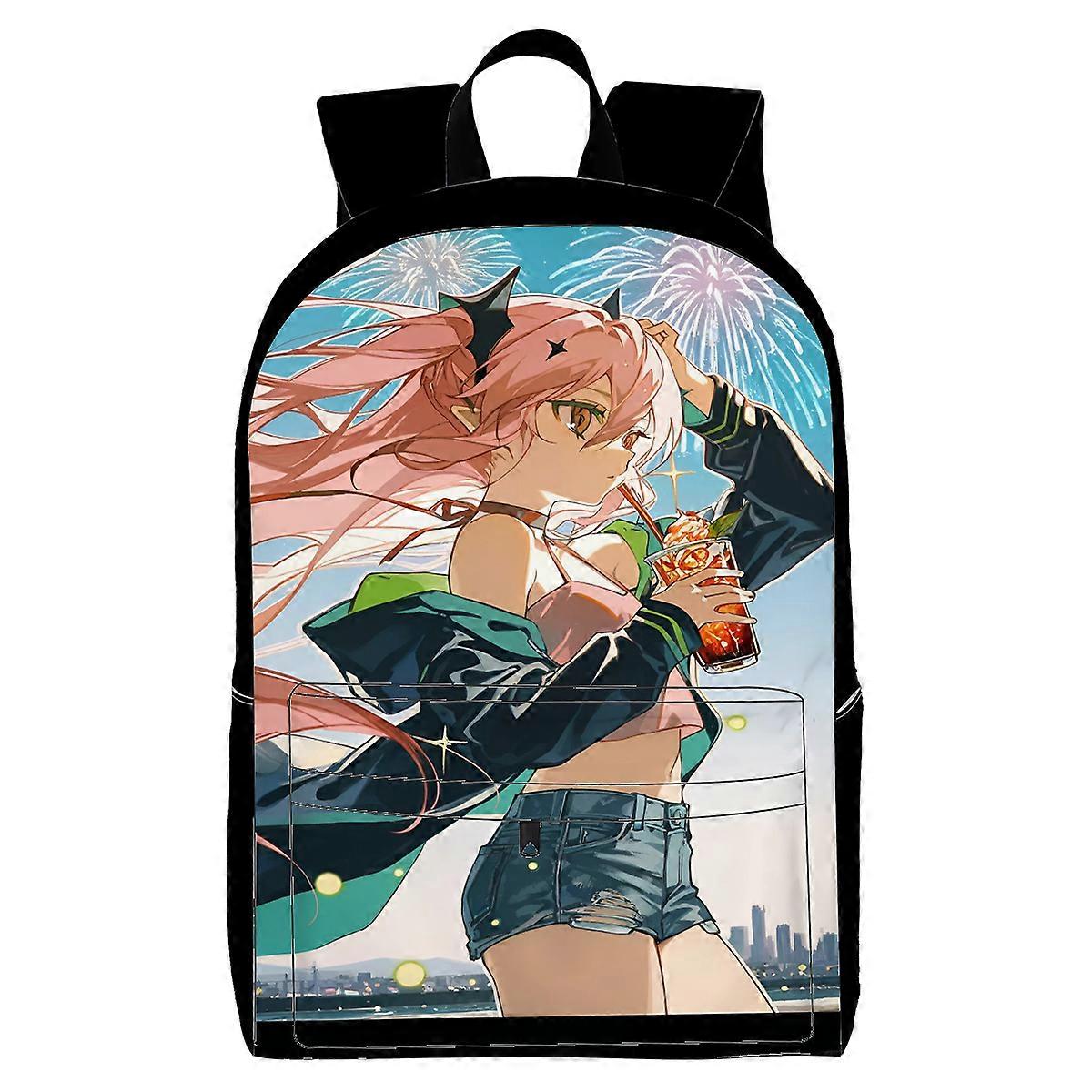 Travel Laptop Backpack, Fits 15.6 Inch Notebook, Durable Daypack with Multiple Compartments for Students Business Work U1272