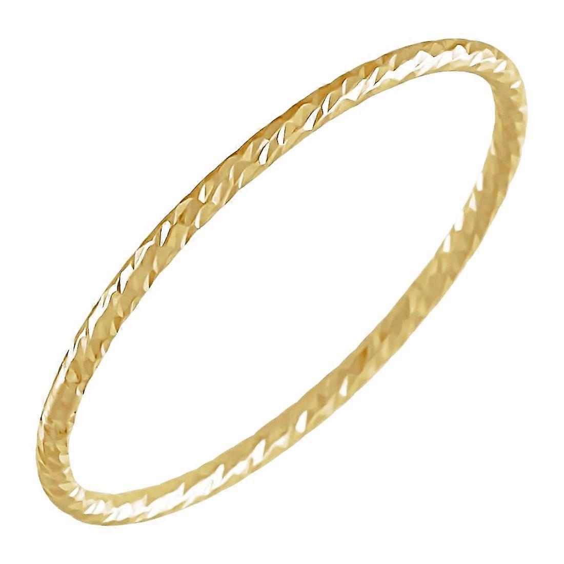 14k Yellow Gold Polished Stackable Design Ring8-Stackable-Ring for Women