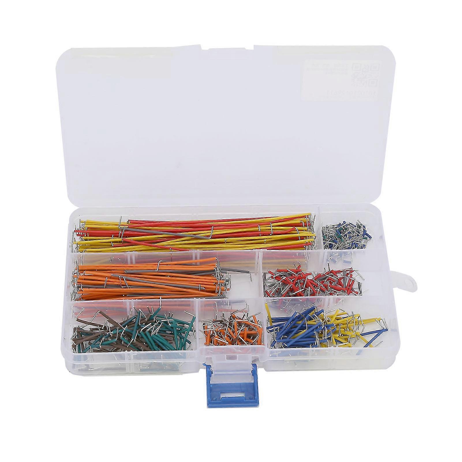 2025 560Pcs Jumper Wire UShaped Color Breadboard Lines Circuit Board Pin Expansion Accessories
