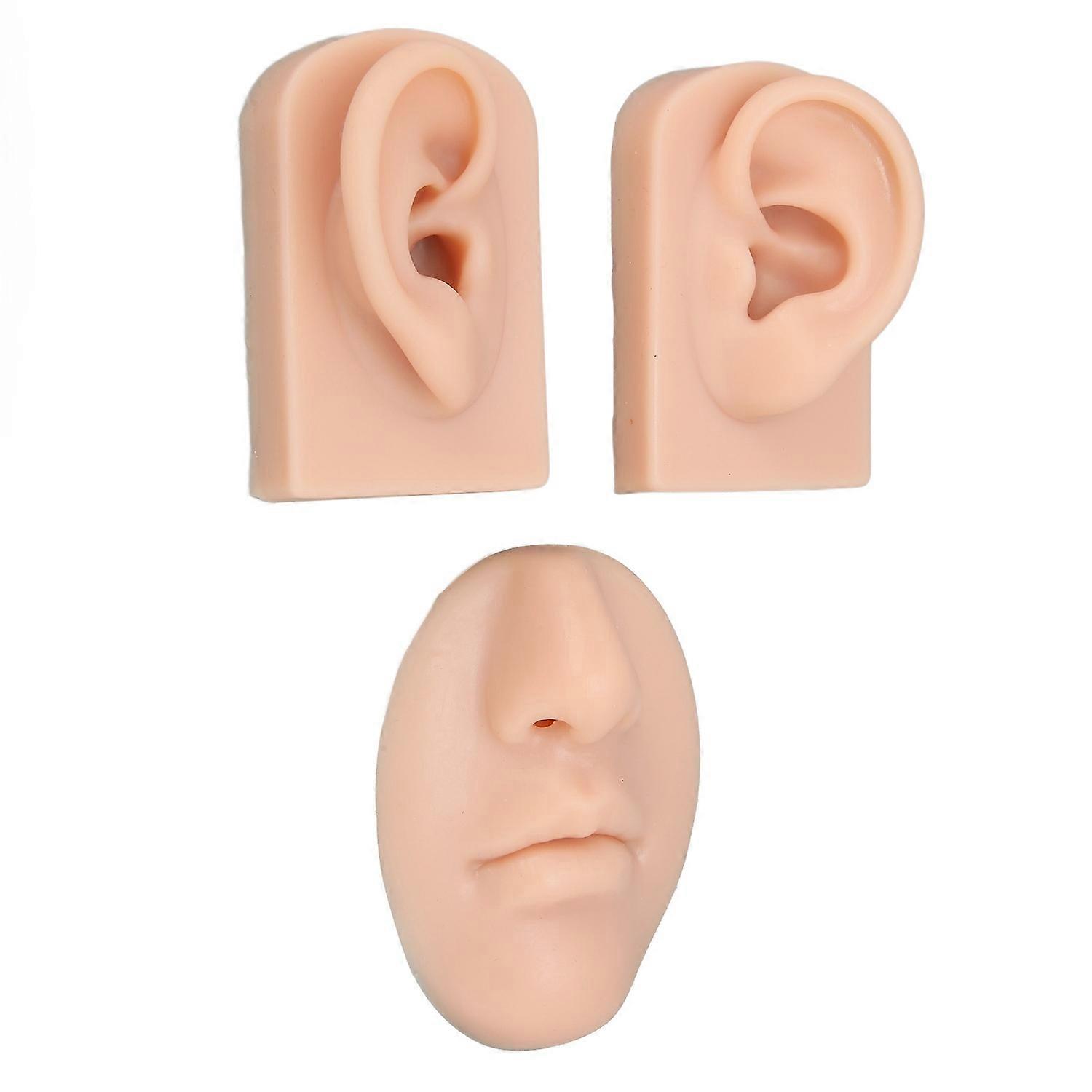 Feature:
1. Wide Range Of Use: Practice model can be used for nose ring and nose stud, ear piercing 