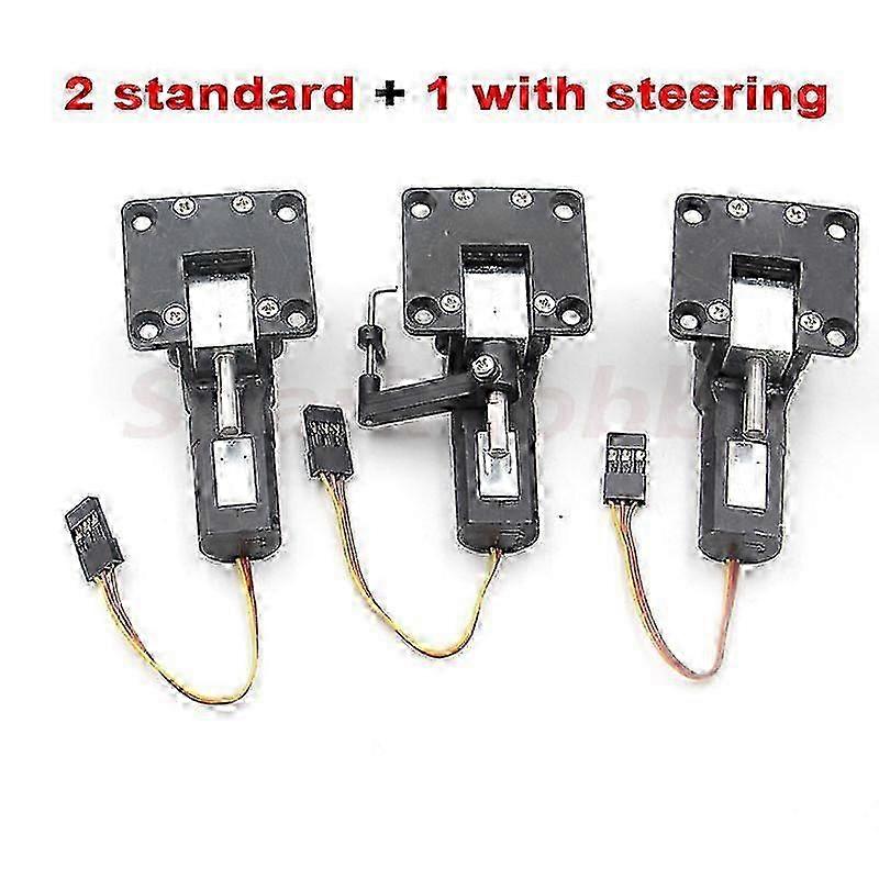 Sparkhobby 3.5kg 40g Servoless Electric Retractable Landing Gear With Steering With Jr Plug For Rc Fixed-wing Airplane Diy Parts