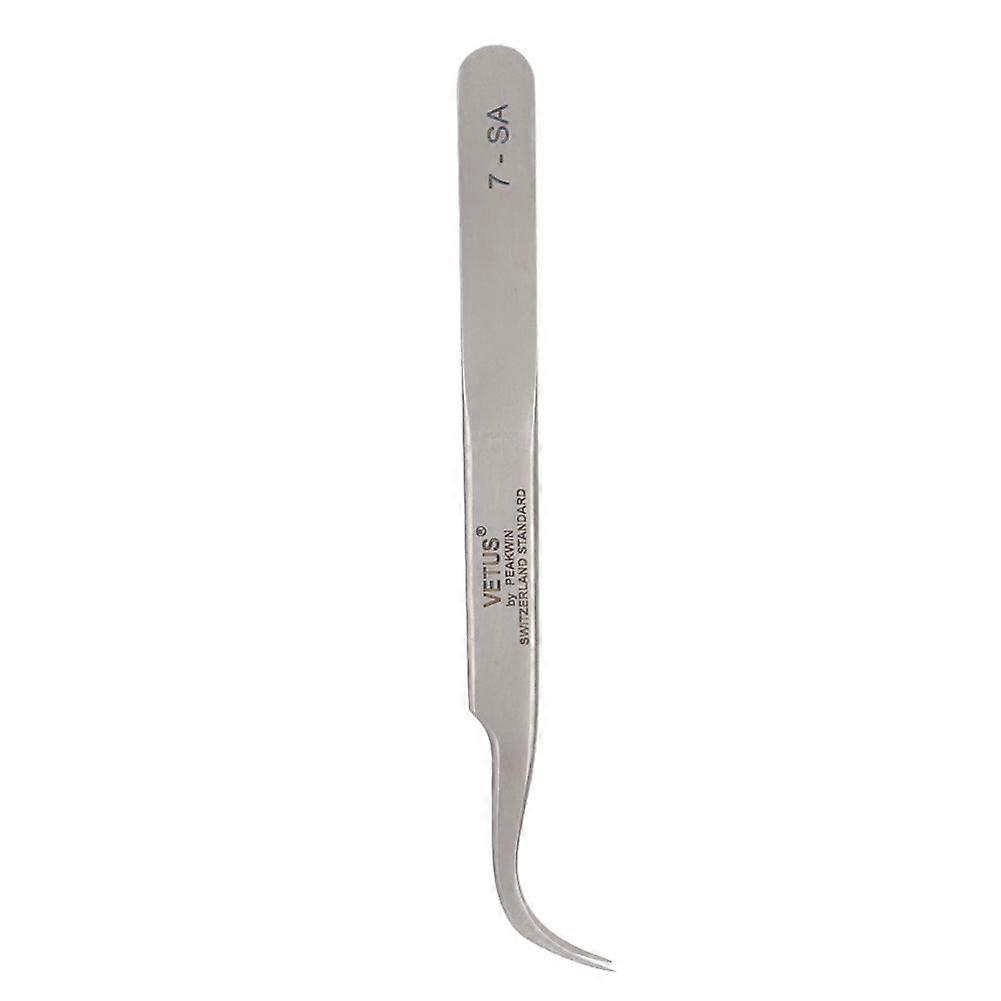 Stainless Steel Antimagnetic Acid Proof Tweezers High Hardness Watch Repairs Tool (#2)