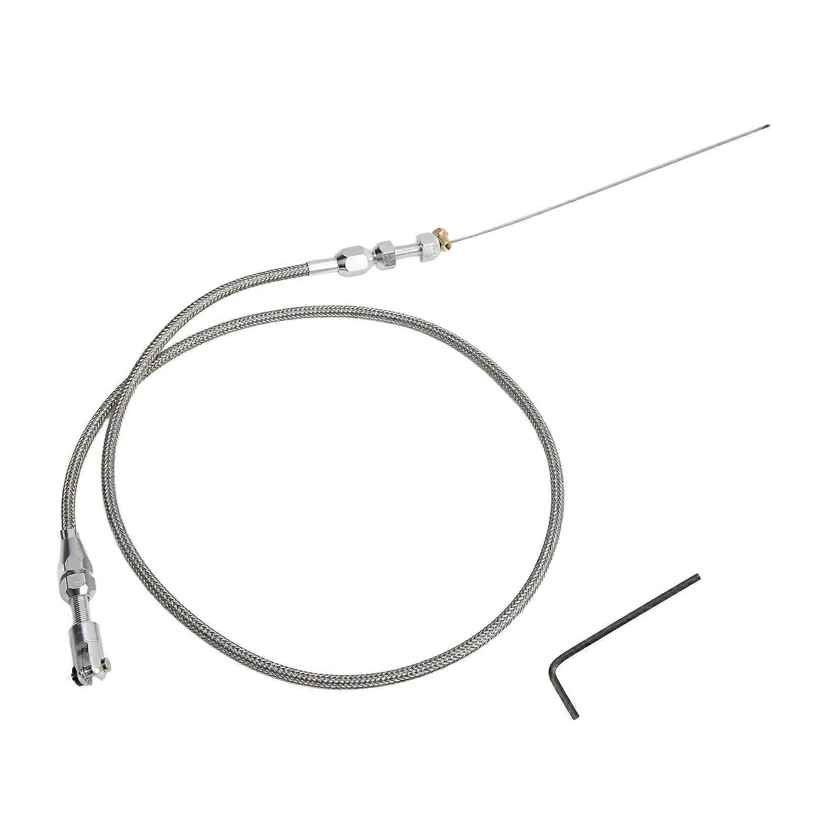 36inch Stainless Steel Throttle Control Cable Replacement for Chevy LS1 4.8 / 5.3 / 6.0L Engines 19992007