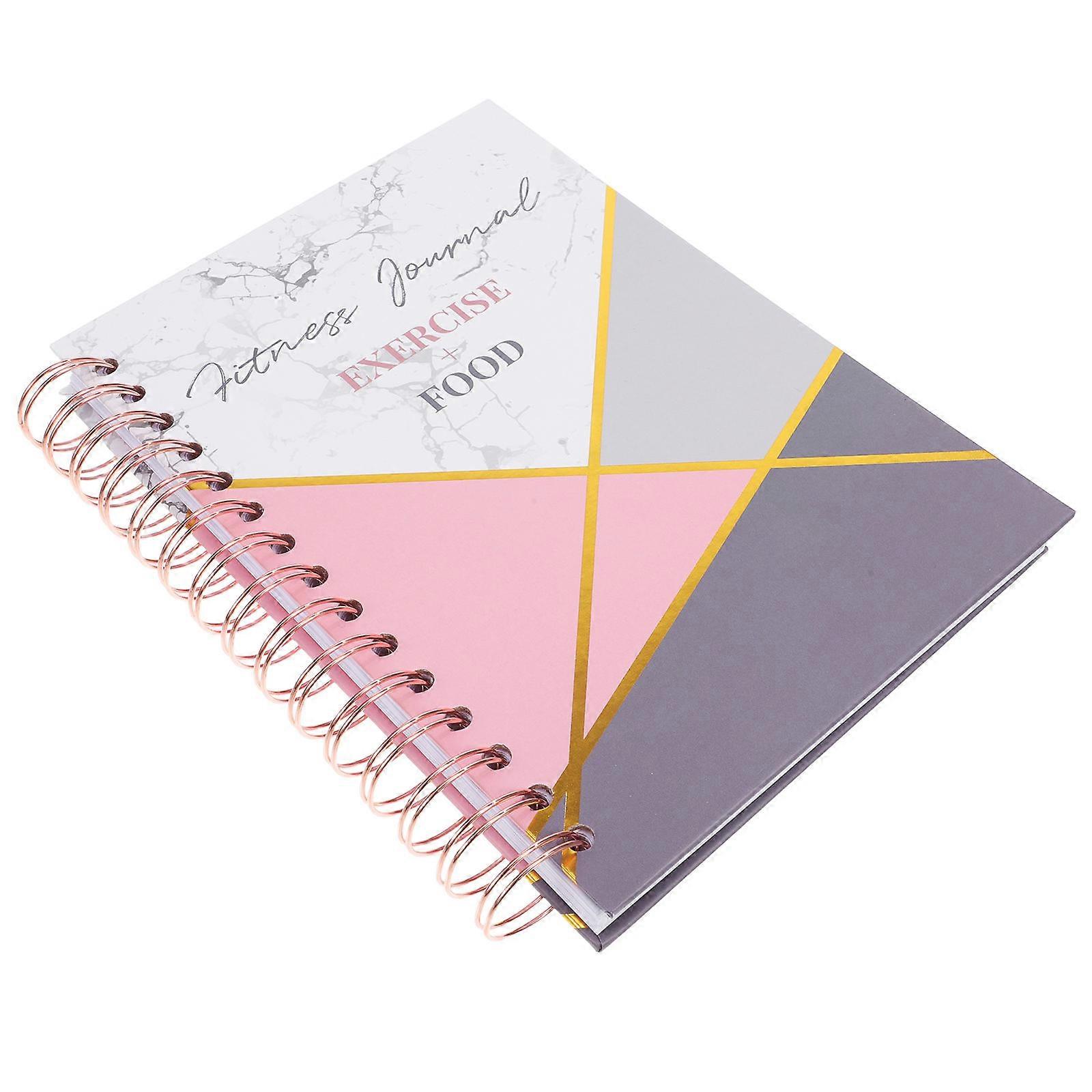 Fitness Workout Journal for Men Planner with Coil Binding