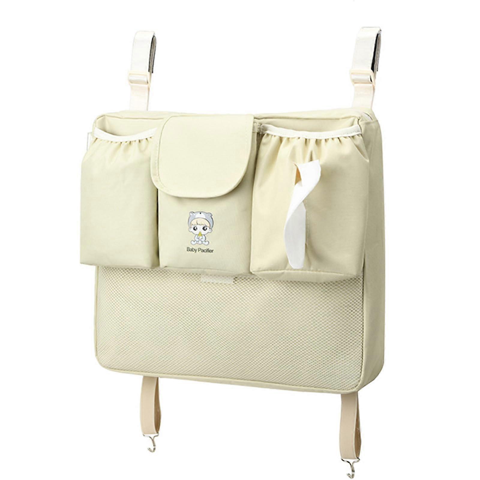Multifunctional Baby Strollers Hanging Bag With Multiple Pockets Lightweight Stroller Storage Pouch For Bottles And Toys