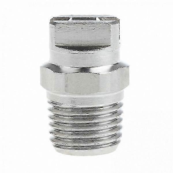 10-Pack 1/8" Flat Spray Nozzle Tip with Easy Installation Washer Fan Pattern