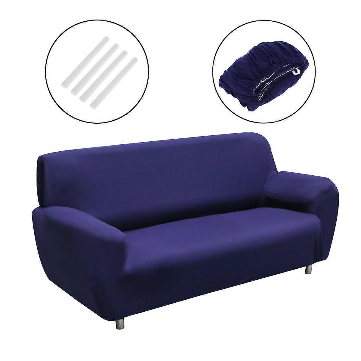 Stretch Sofa Slipcover for Sofa Protection Use Blue