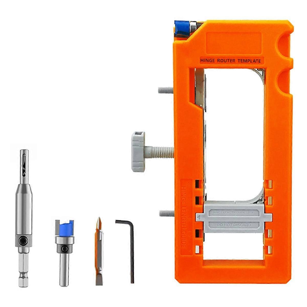 Adjustable Adjustment Tools of Door Hinges for Exact Installation of Hinges,for 1/4inch to 5/8inch Thickness
