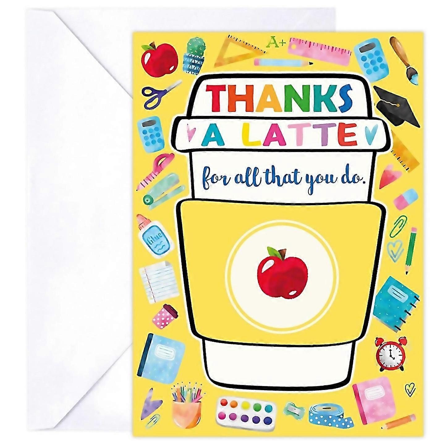 For 10pcs Teacher Gift Card Holders With Envelopes