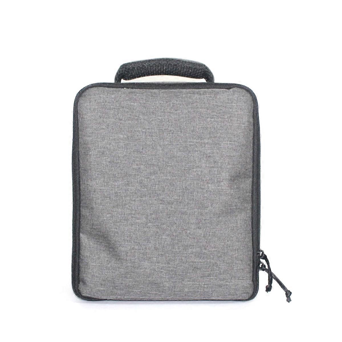 Waterproof Projector Carry Bag Universal Grey Handbag with Handle for Business and Travel Projector Storage Bag