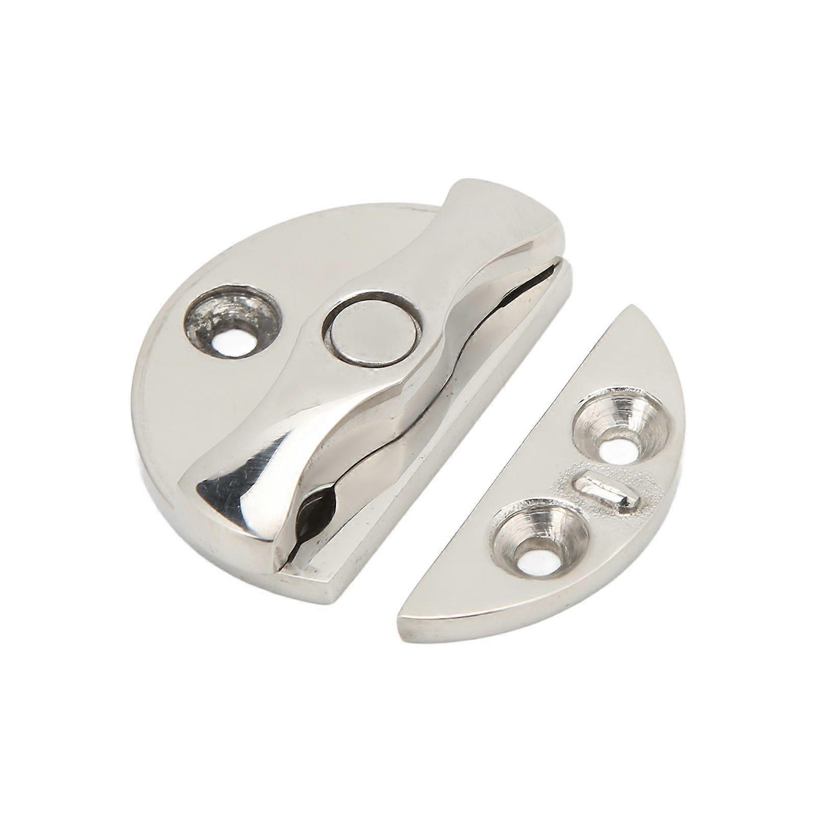 Boat Door Catch Latch Round 45mm 180 Rotation 316 Stainless Steel Universal for Marines Yachts