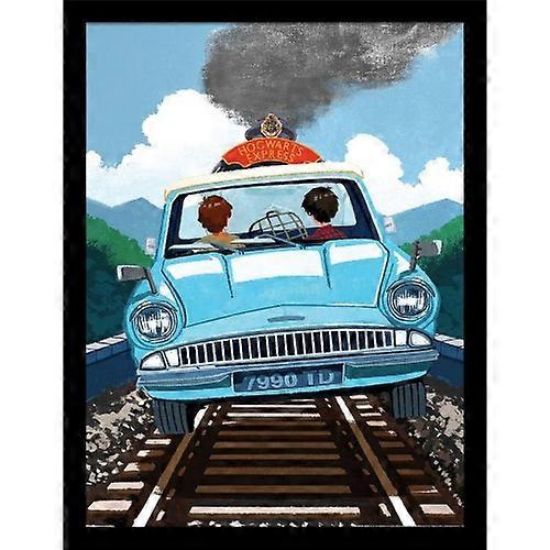 Harry Potter Looking Forward Hogwarts Express Framed Poster