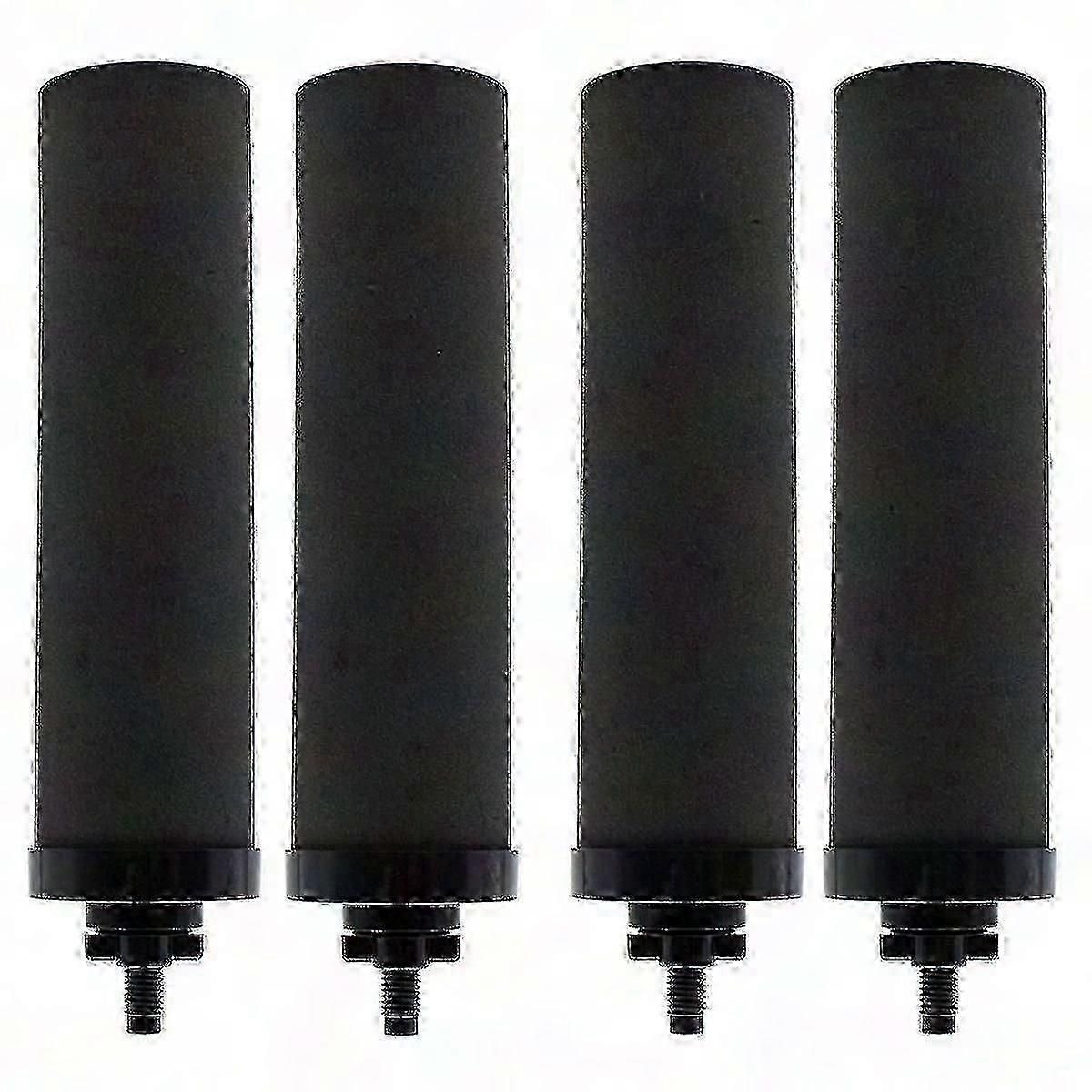 4-Pack Activated Carbon Replacement Filters for Gravity Water Systems