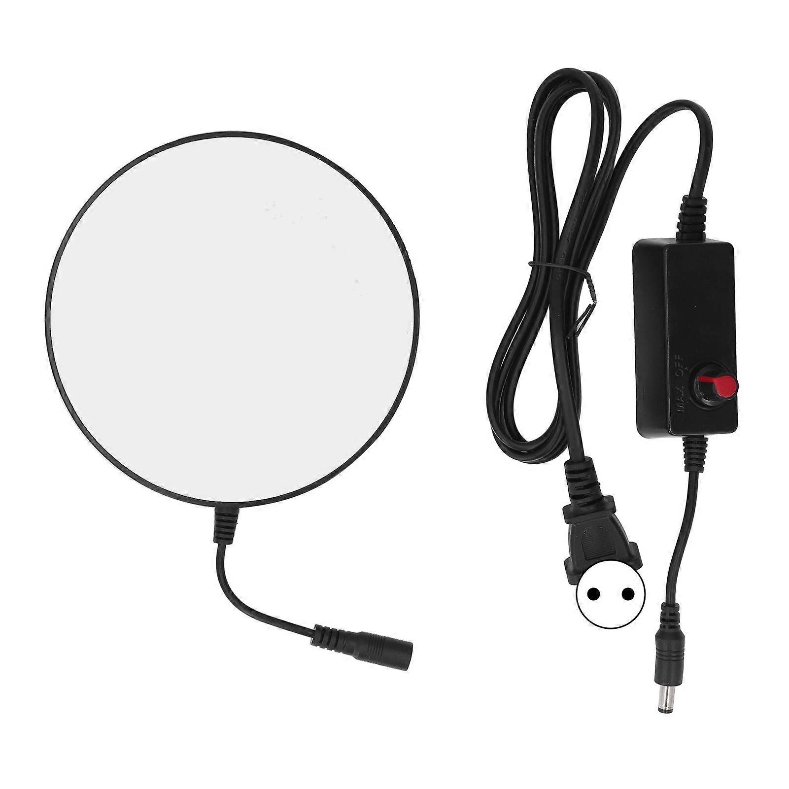 Anneau lumineux LED haute luminosité réglable pour microscope, lampe LED pour expériences AC 0‑