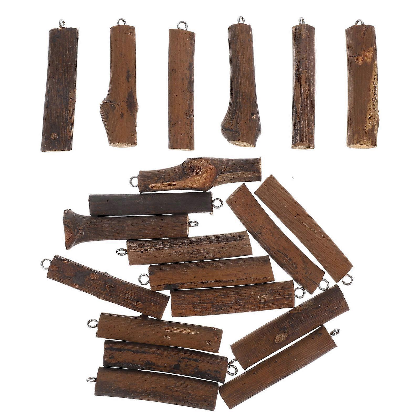 Dry Rattan Twig Wreath Making Components for Decoration 80Pcs Coffee