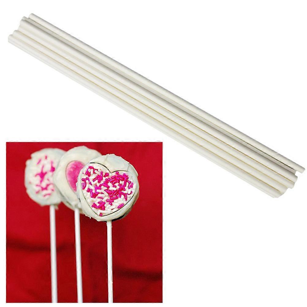 Lollipop Paper Sticks Solid Core Paper Sticks for Candy Use 40Pcs Pack