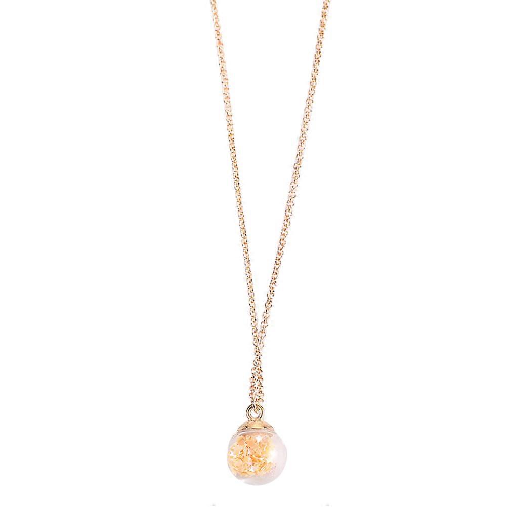 Creative Clavicle Chain Necklace with Pendant for Decor 2Pcs