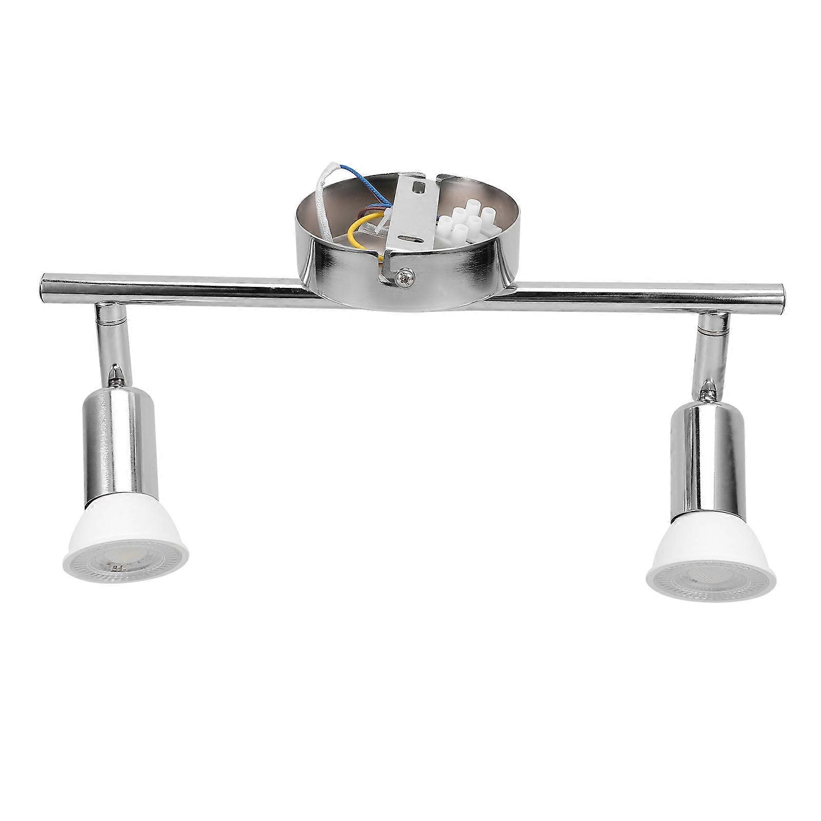 Spot Lights Fixture Led Light Fitting For Bathroom Dressing Table Silver 27.00X10.00X10.00CM No Cord 1Set