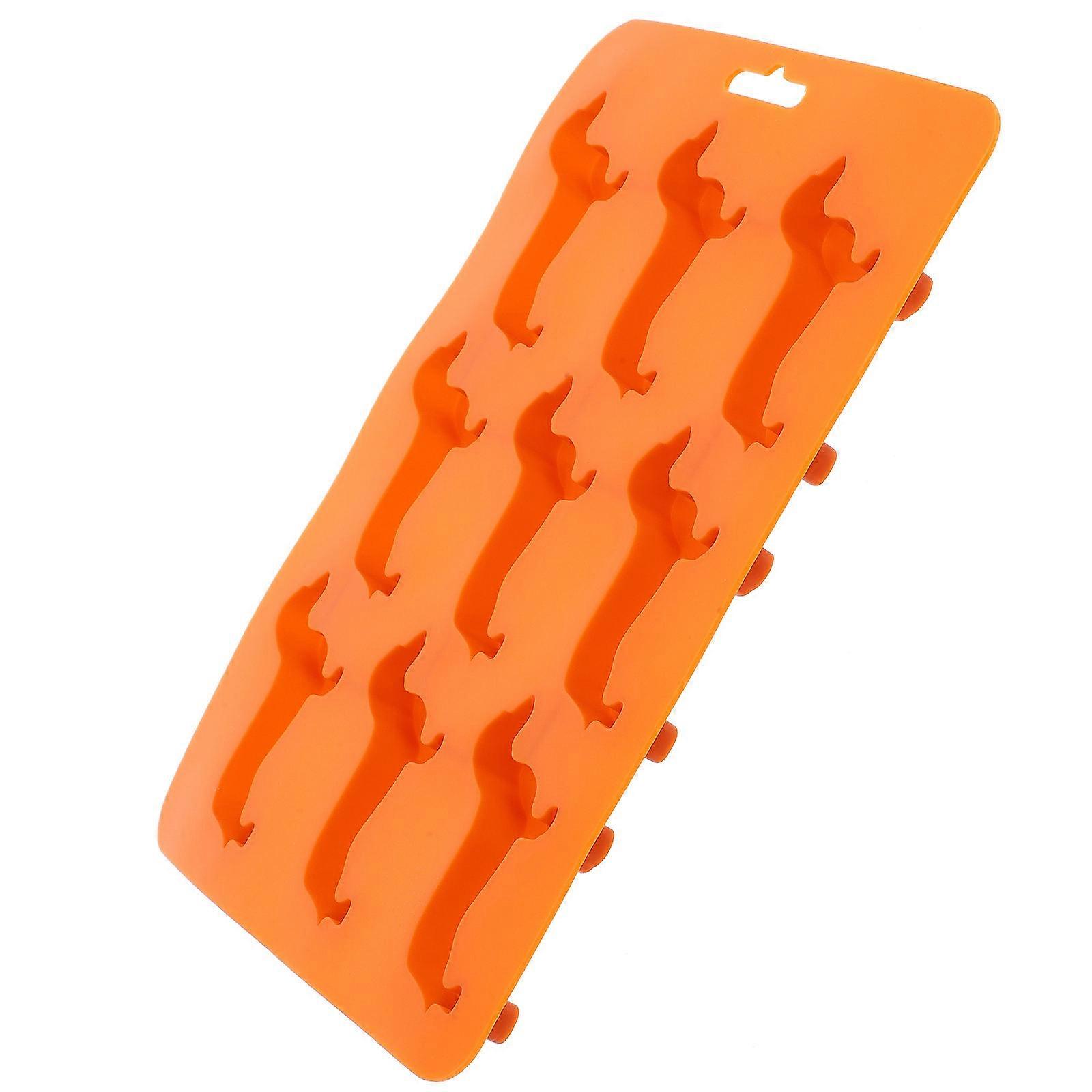 Dog Shaped Ice Cube Mold Tray for Silicone Ice Making