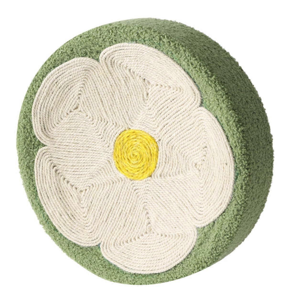 Round Scratching Post Cat Tall Round Cat Scratcher, Sisal Material, Scratch Board, Cat Scratching Mat Pad