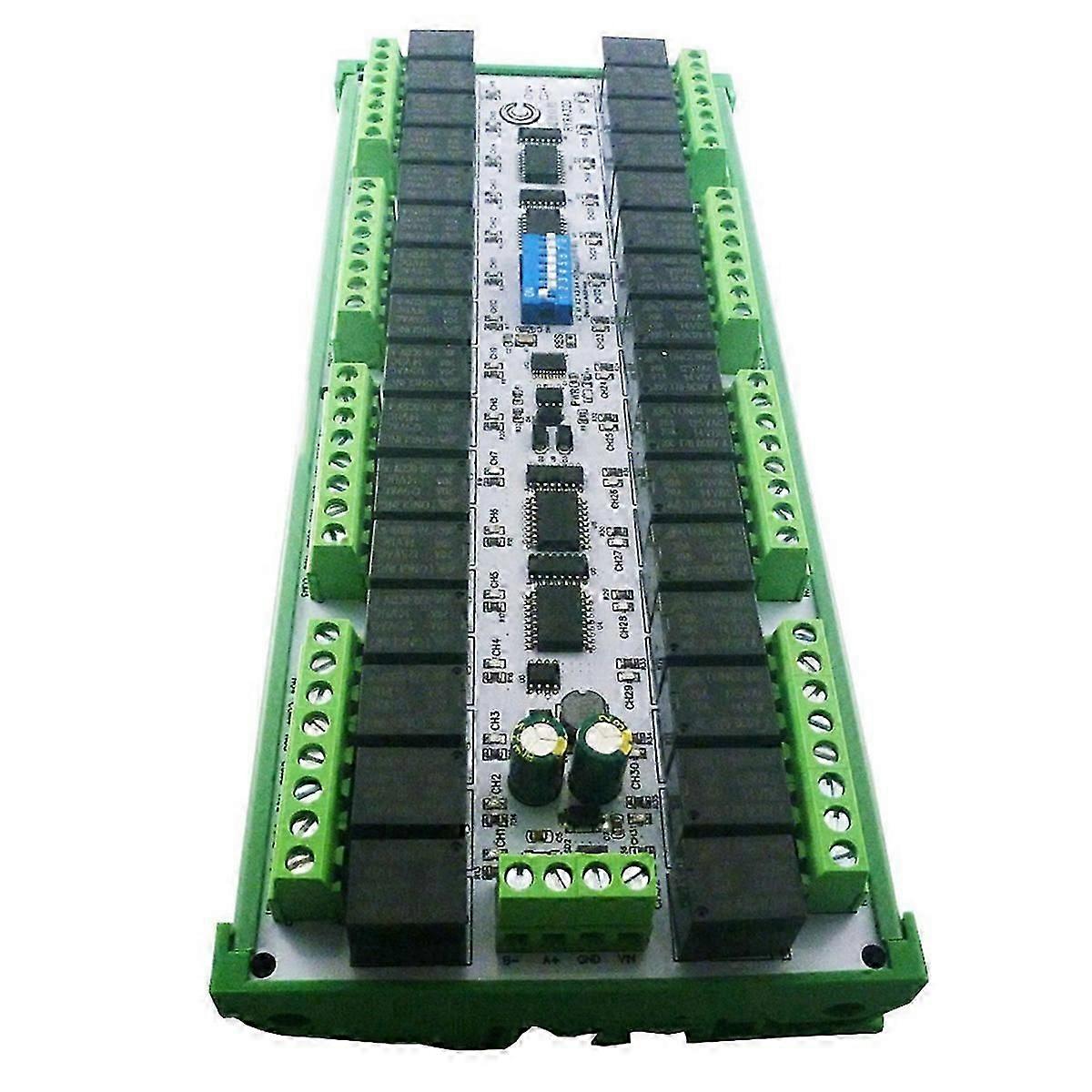 DC 12V 20A Easy to Install DIN Rail Box DIP Switch Setup Parameters