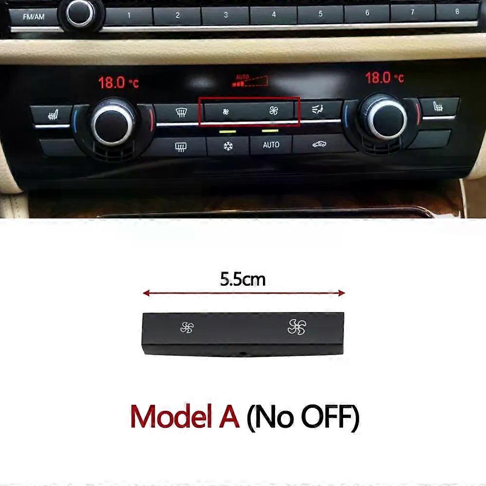 Air Conditioning Heater Climate Fan Wind Volume Control AC Button Cap For BMW 5 6 7 X5 X6 Series F10 F18 F06 F12 F01 F02 F15 F16