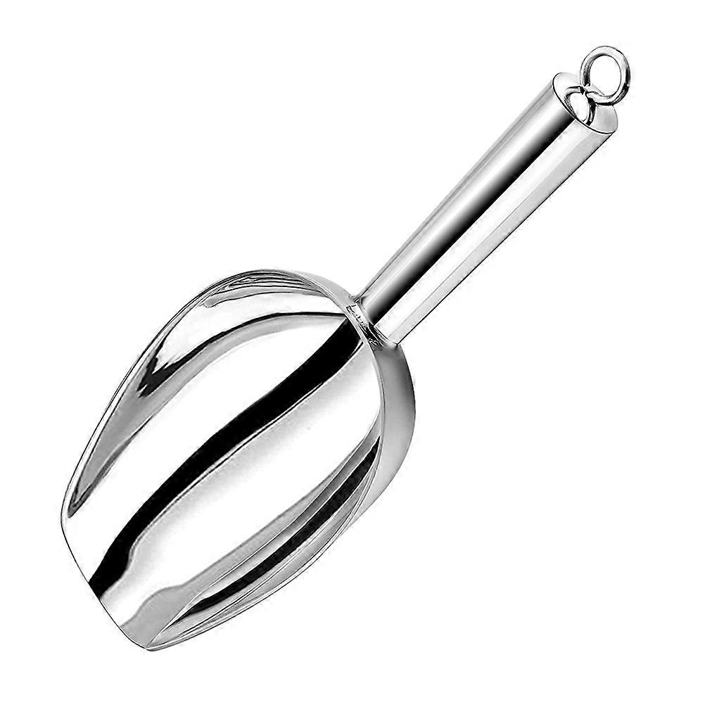 Silver Multi-Function Candy Scoop Household Ice Scooper Convenient Food Scoop 4Pcs