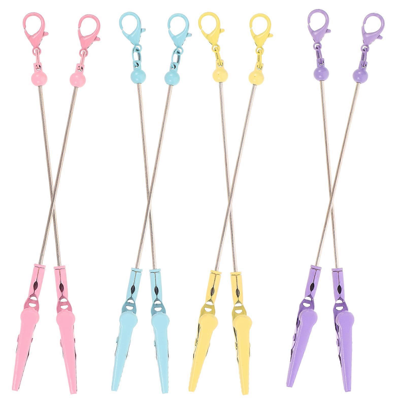 Clips for Crafts 8Pcs Multi Metal Metal Note Clip for Note Clipping