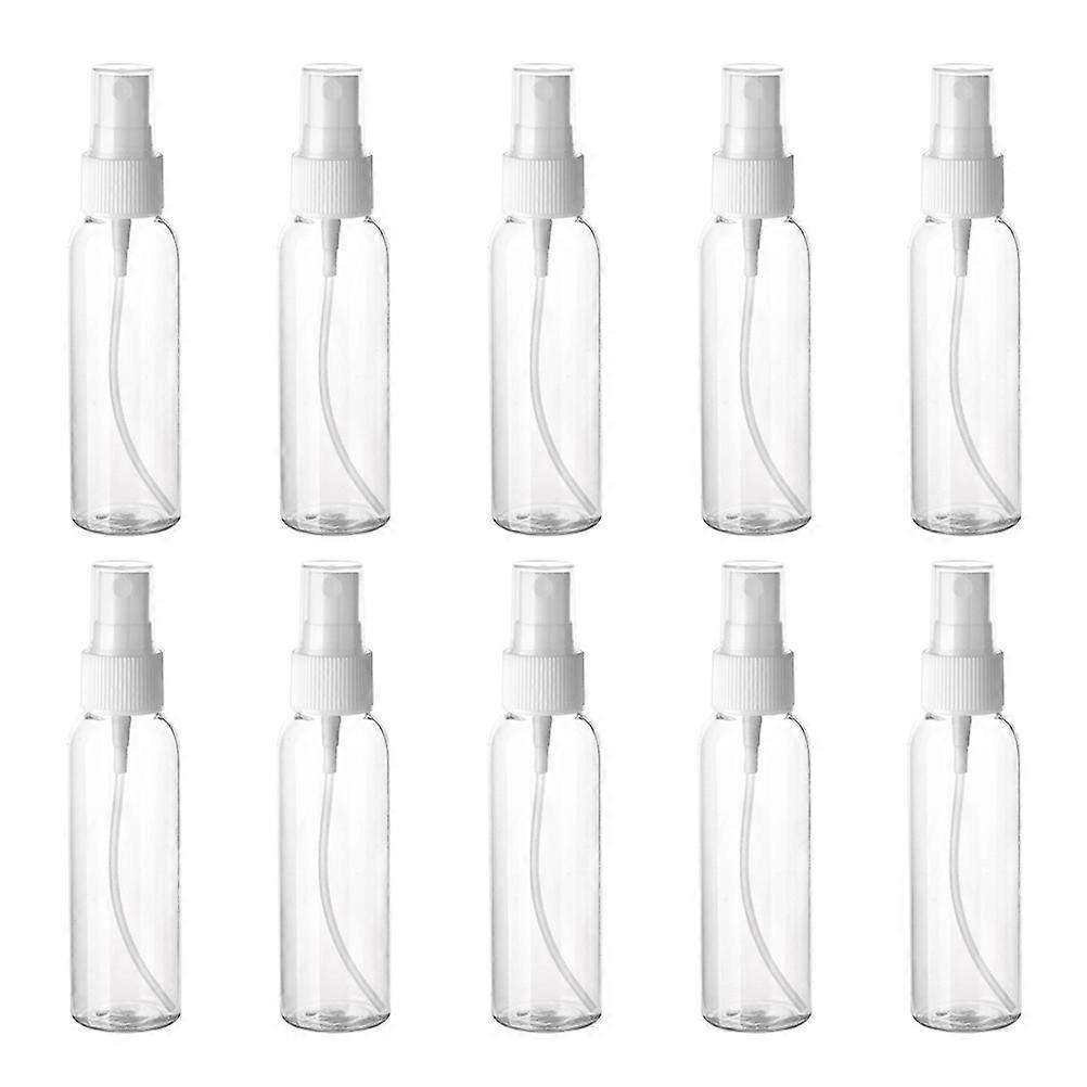 Perfume Sprayer Transparent Plastic Bottle for Mist Dispensing 30Pcs Kit