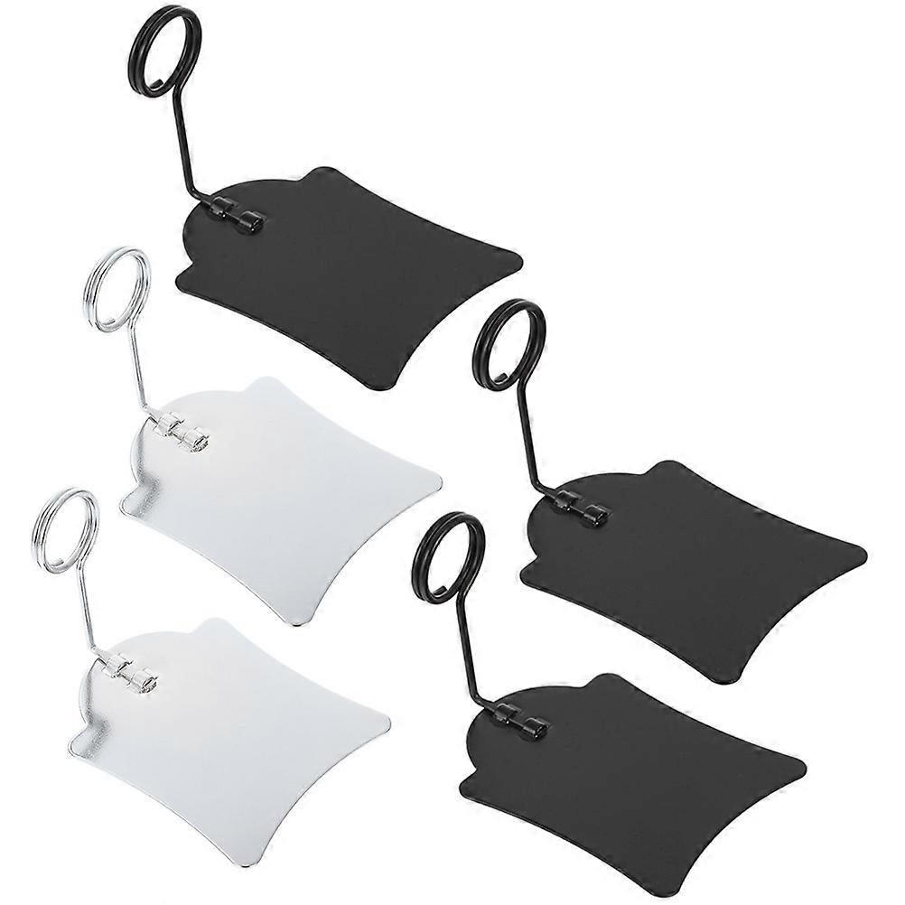Merchandise Sign Clips 10 Pcs For Advertising Boards Ideal For Shops And Banquets With Square Shape