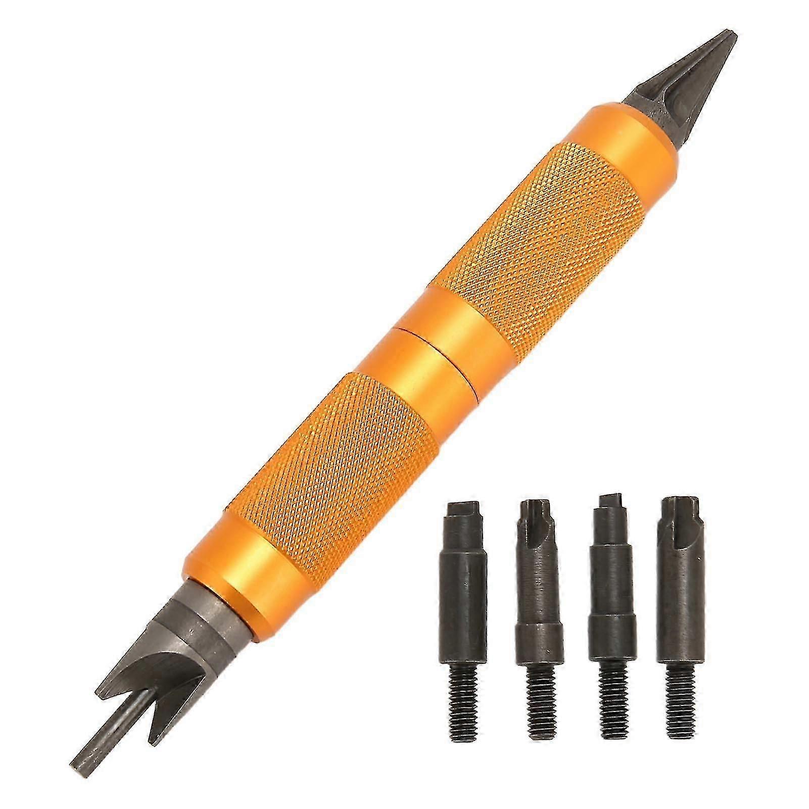 Double Ended Case Prep Multitool Sharpness Skid Resistance Case Chamfer Deburring Hand Tools Reloading Essential Tools