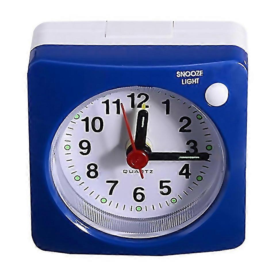 For Bedside Mute Alarm Clock With Light Snooze Function