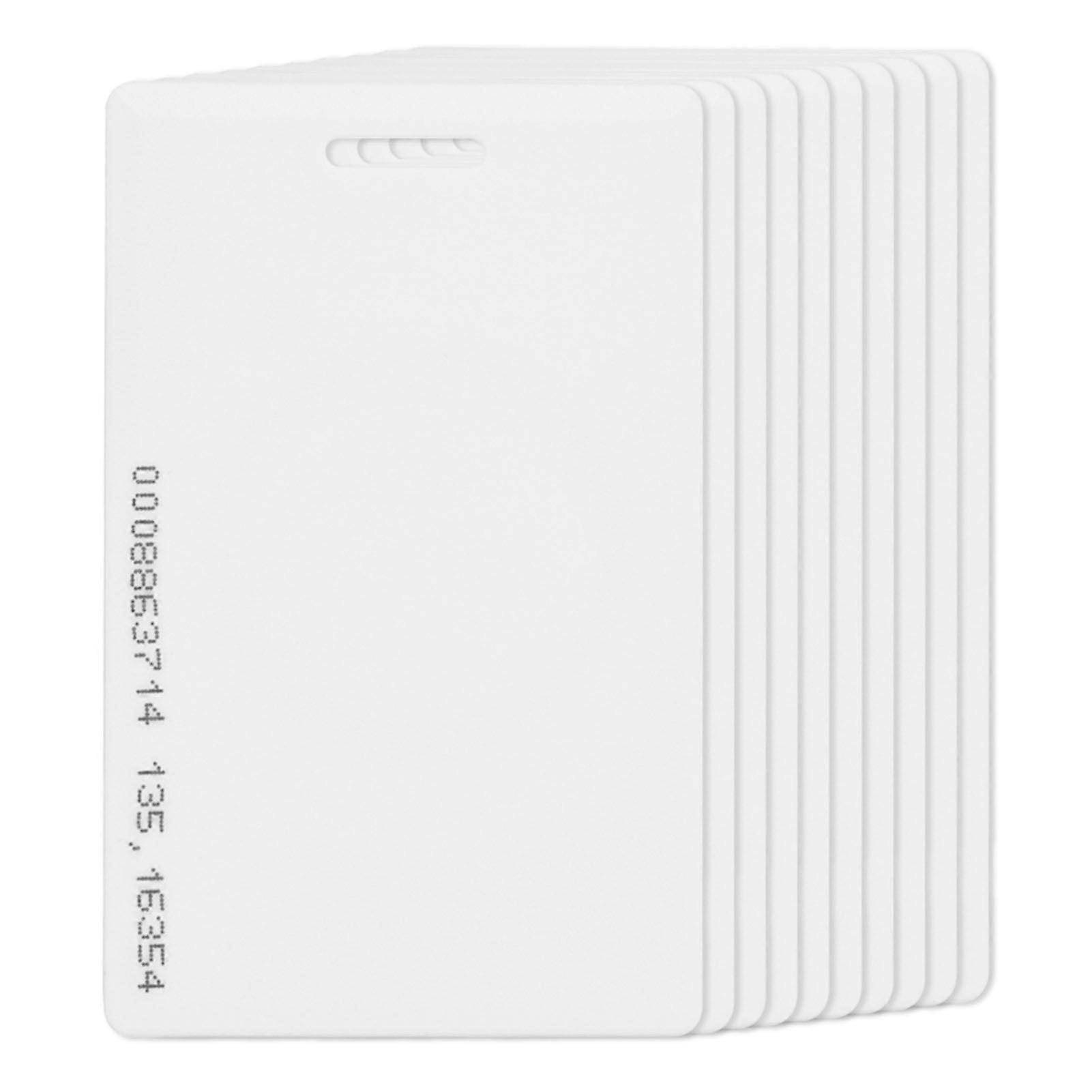 10pcs 125Khz RFID Readable Access Card Proximity Door Control Entry Access Card