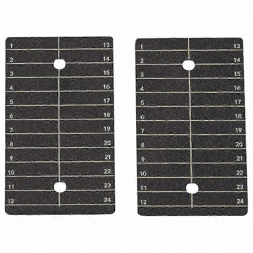 2-Pack Crypto Wallet Backup Plates for 24-Word Seed Phrase, Fireproof & Corrosion-Resistant, Anodized Finish