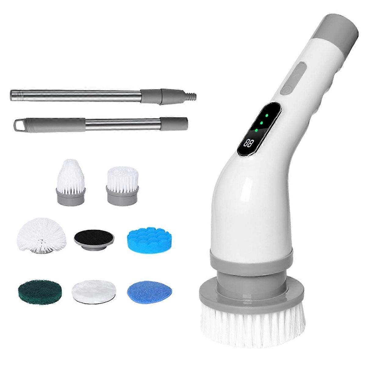 Multifunctional Electric Cleaning Brush Handheld Scrubber B