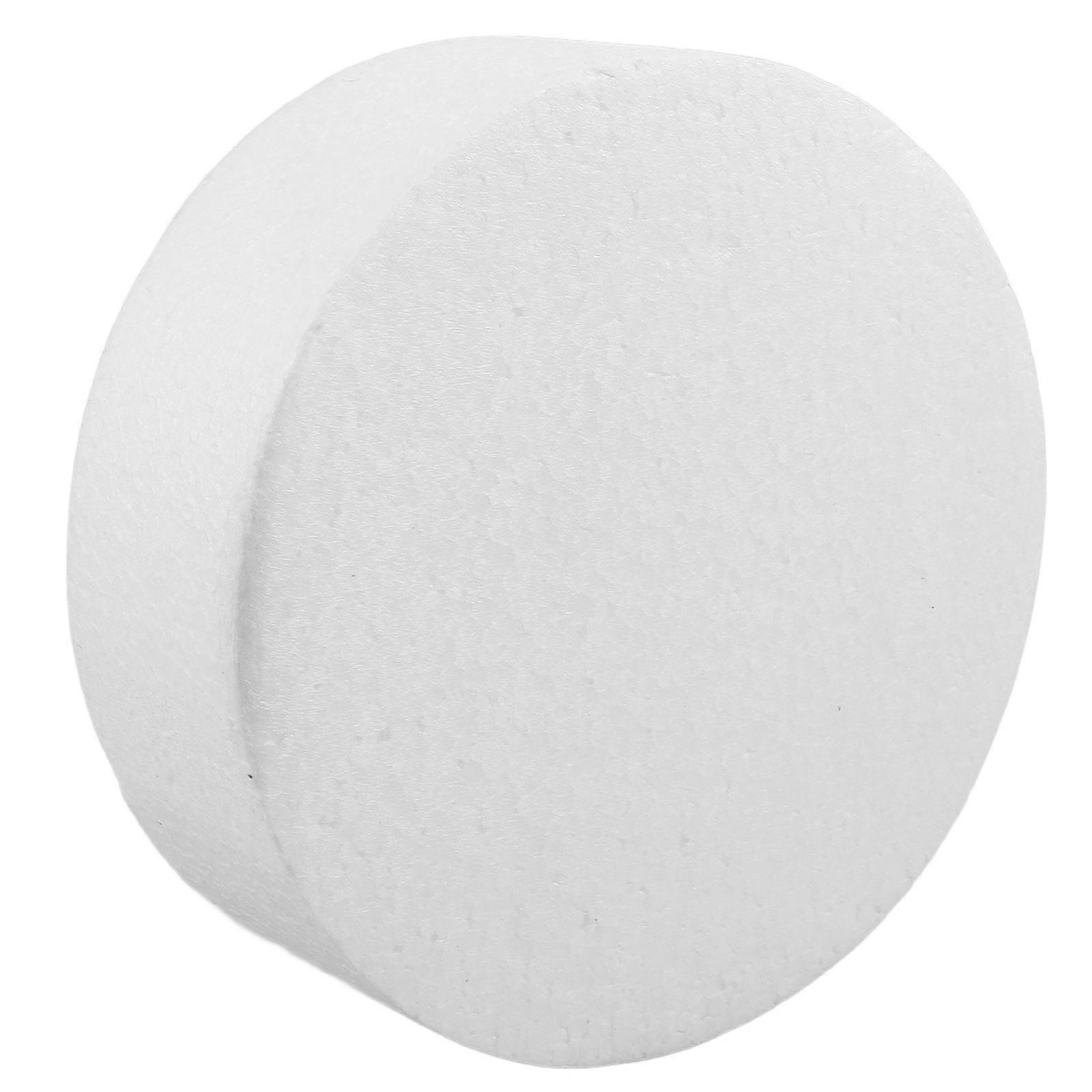 Bakery Cake Model Egg Cake Base for Crafting White Foam Accessory