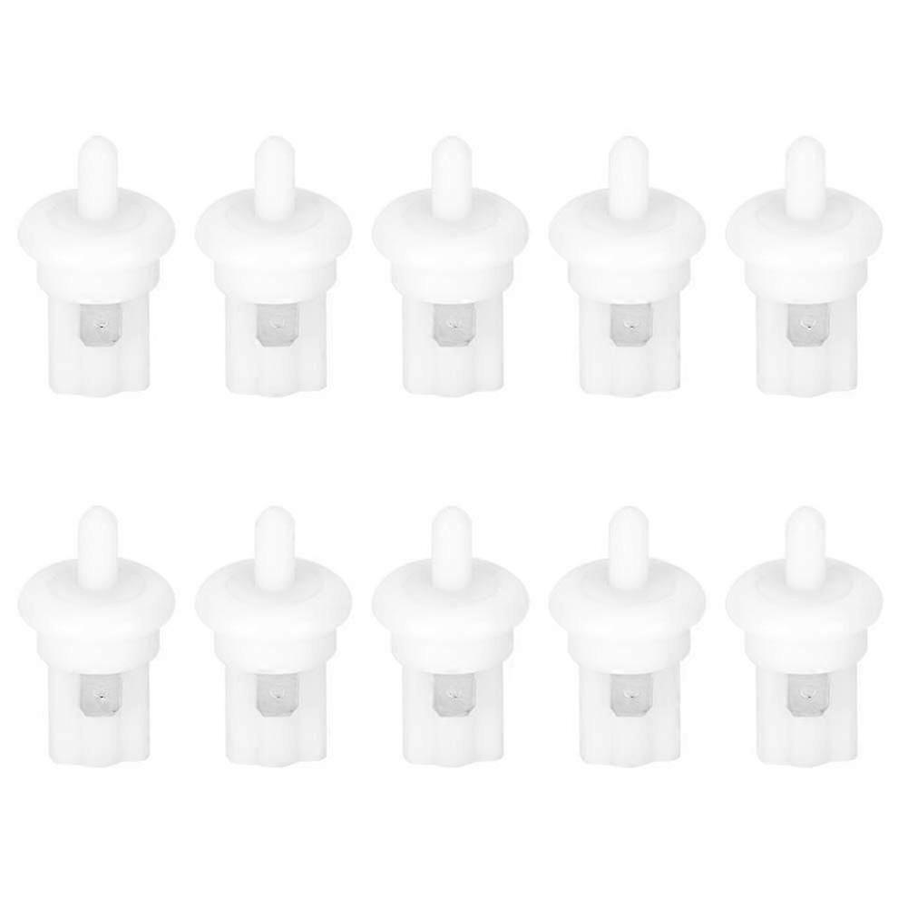 10Pcs Refrigerator Switch PBS35B Press to Reset OFFON Freezer Door Controlled Switch White 25-26